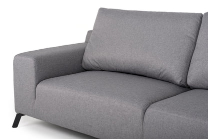 Firago Left Hand Corner Sofa - Grey
