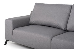 Firago Left Hand Corner Sofa - Grey