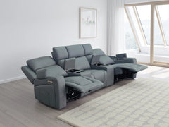 Florence Cinema 3 Seater Sofa - Grey