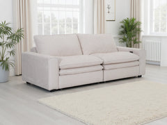 Florence Cloud Electric Seat Extension Sofa Bed  - Beige