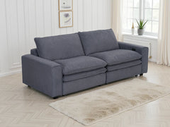 Florence Cloud Electric Seat Extension Sofa Bed - Grey