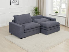 Florence Cloud Electric Seat Extension Sofa Bed - Grey
