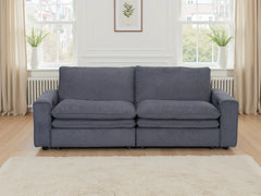 Florence Cloud Electric Seat Extension Sofa Bed - Grey