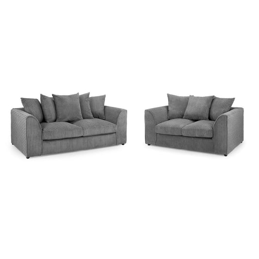 Florus Sofa Set  - Grey