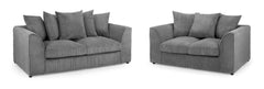 Florus Sofa Set  - Grey