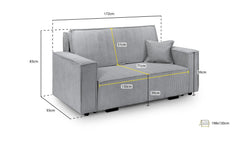 Forsman 2 Seater Sofabed