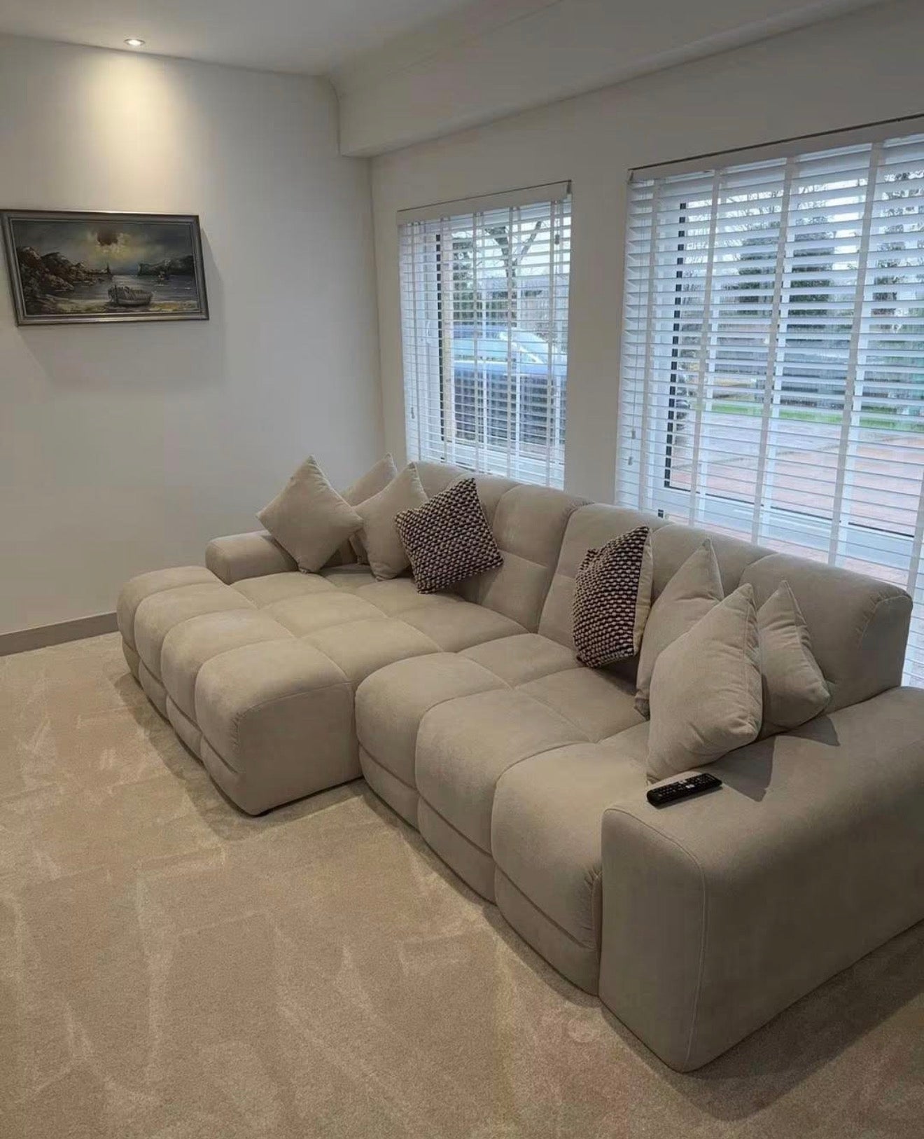 Jacob Sofa Beige Left Hand Facing Corner