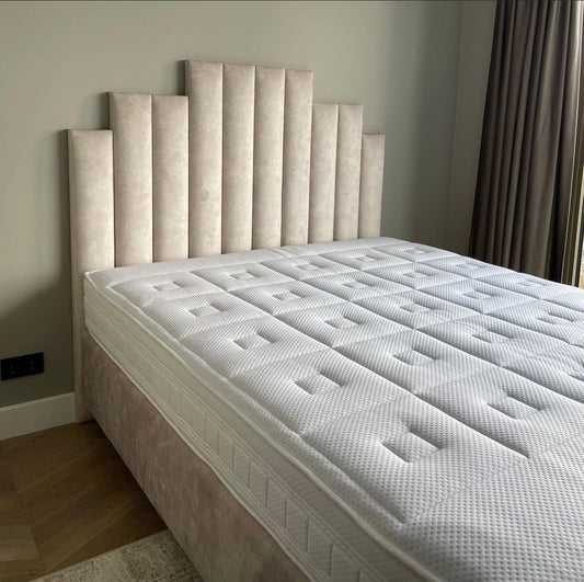 Lovemybedss Halen Bed with Stylish Headboard