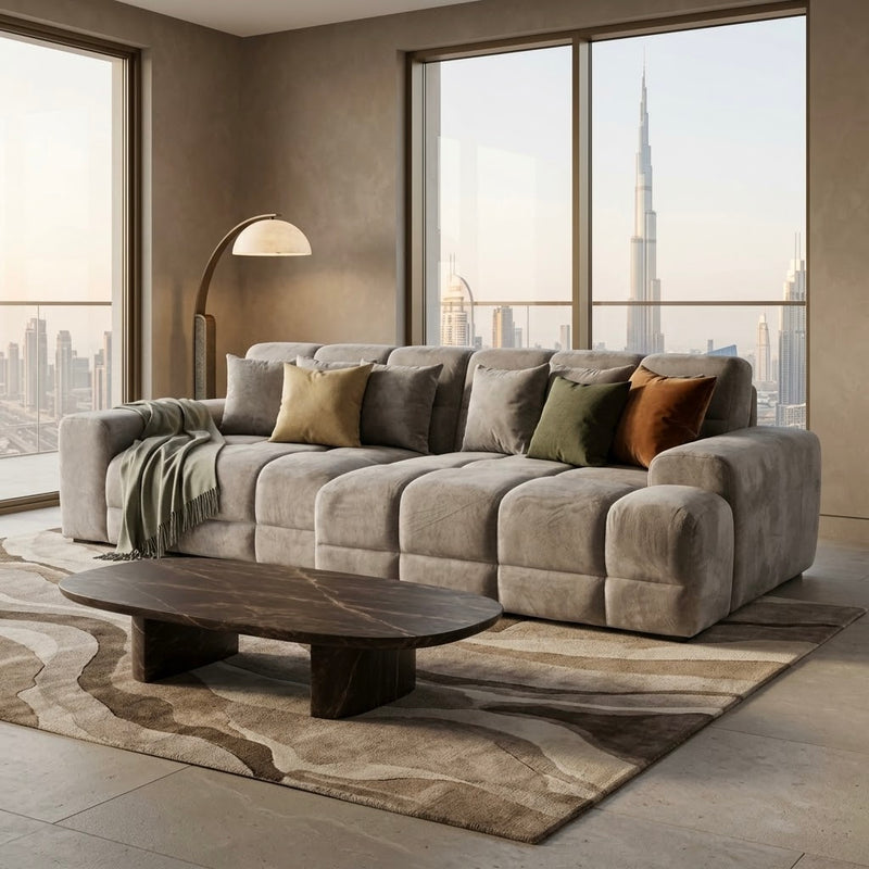Jacob Sofa Mocha Right Hand Facing Corner