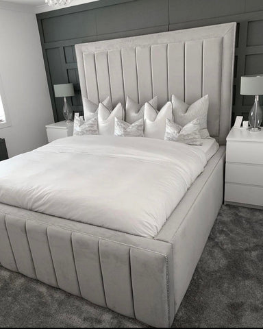 Lovemybedss Grandeur Bed With 70-Inch Tall Headboard