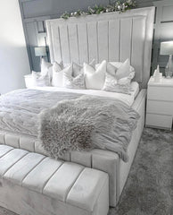 Lovemybedss Grandeur Bed With 70-Inch Tall Headboard