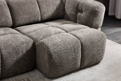 Ventura Power Slider 3 Seater Sofa - Grey