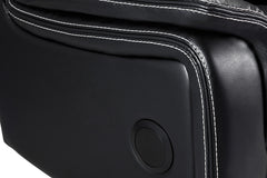 Galaxy Tech Recliner Leather 2 Seater Sofa