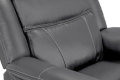 Galaxy Tech Recliner Leather 3 Seater