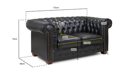 Ganta 2 Seater Sofa - Set