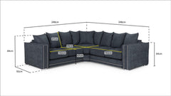 Gatun Large Corner Sofa