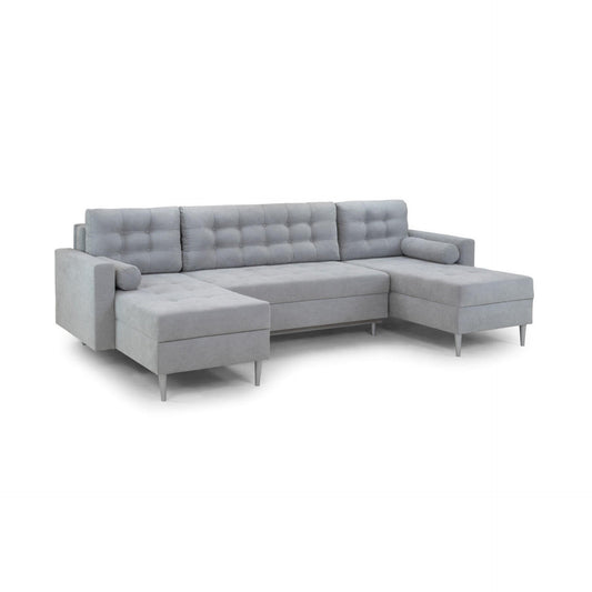 Granville U Shape Corner Sofabed - Grey