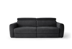 Dakota 3 Seater Electric Sofa Bed - Black