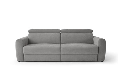 Dakota 3 Seater Electric Sofa Bed - Grey