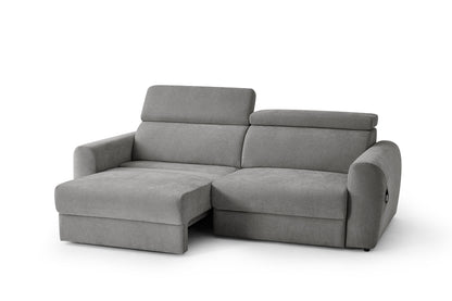 Dakota 3 Seater Electric Sofa Bed - Grey