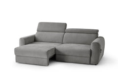 Dakota 3 Seater Electric Sofa Bed - Dove