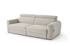 Dakota 3 Seater Electric Sofa Bed - Sand