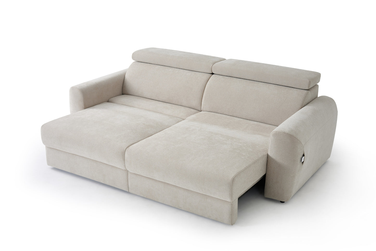 Dakota 3 Seater Electric Sofa Bed - Beige