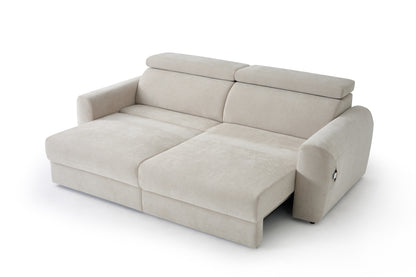 Dakota 3 Seater Electric Sofa Bed - Beige