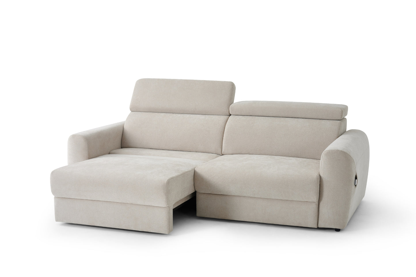 Dakota 3 Seater Electric Sofa Bed - Beige