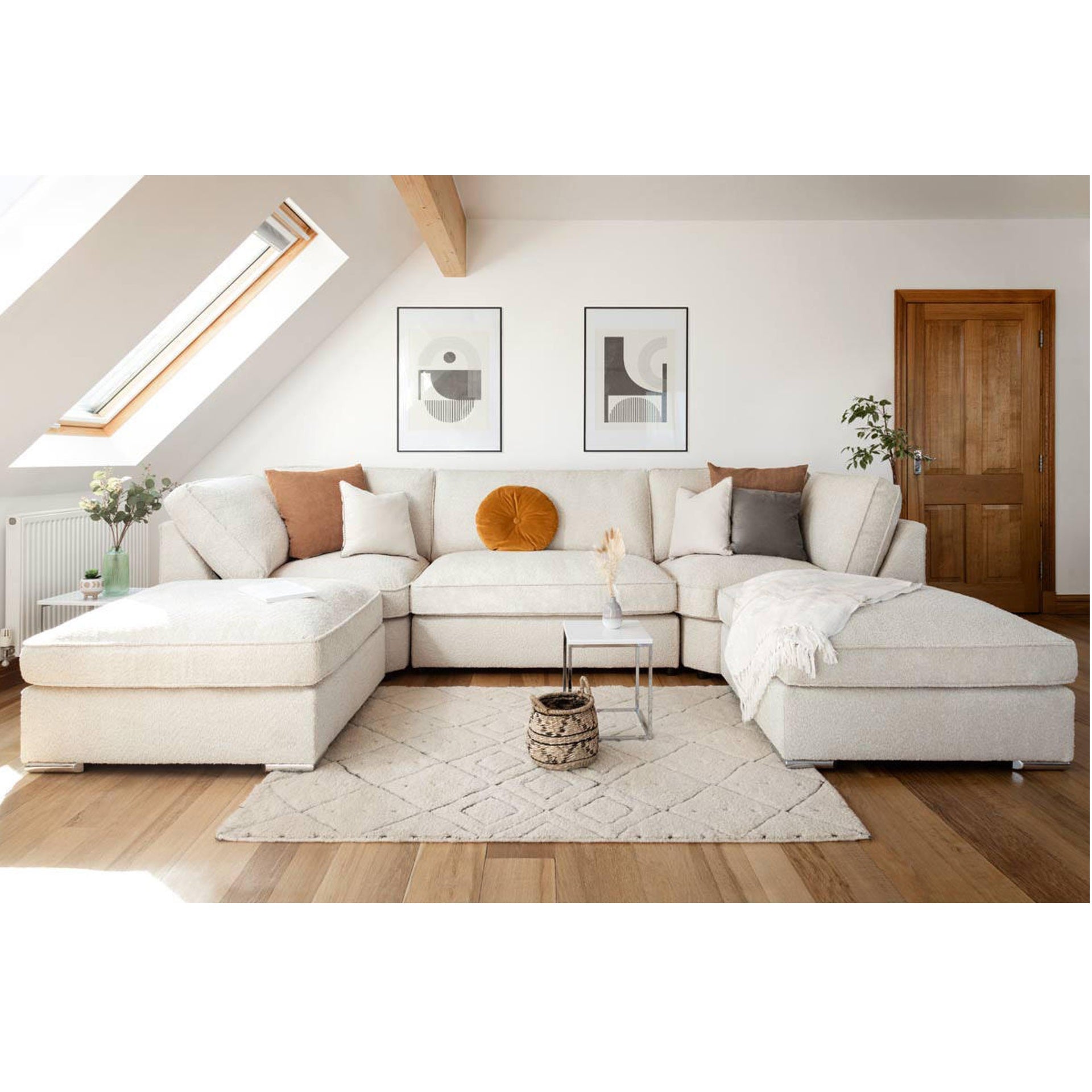 Hamar Fullback U Shape Corner Sofa