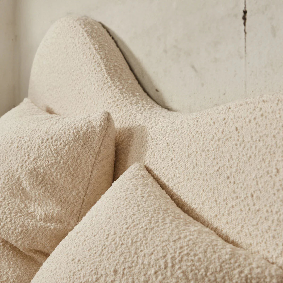 Hana Boucle Bed Frame
