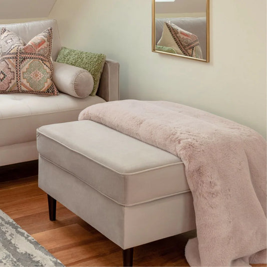 Harper Sofa Plush Footstool