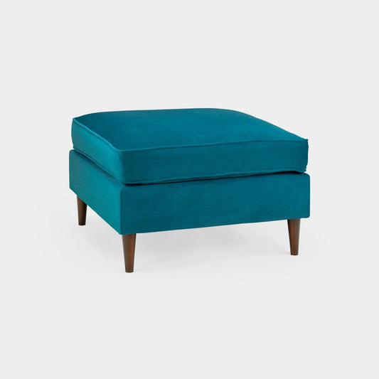 Harper Sofa Plush Beige Footstool
