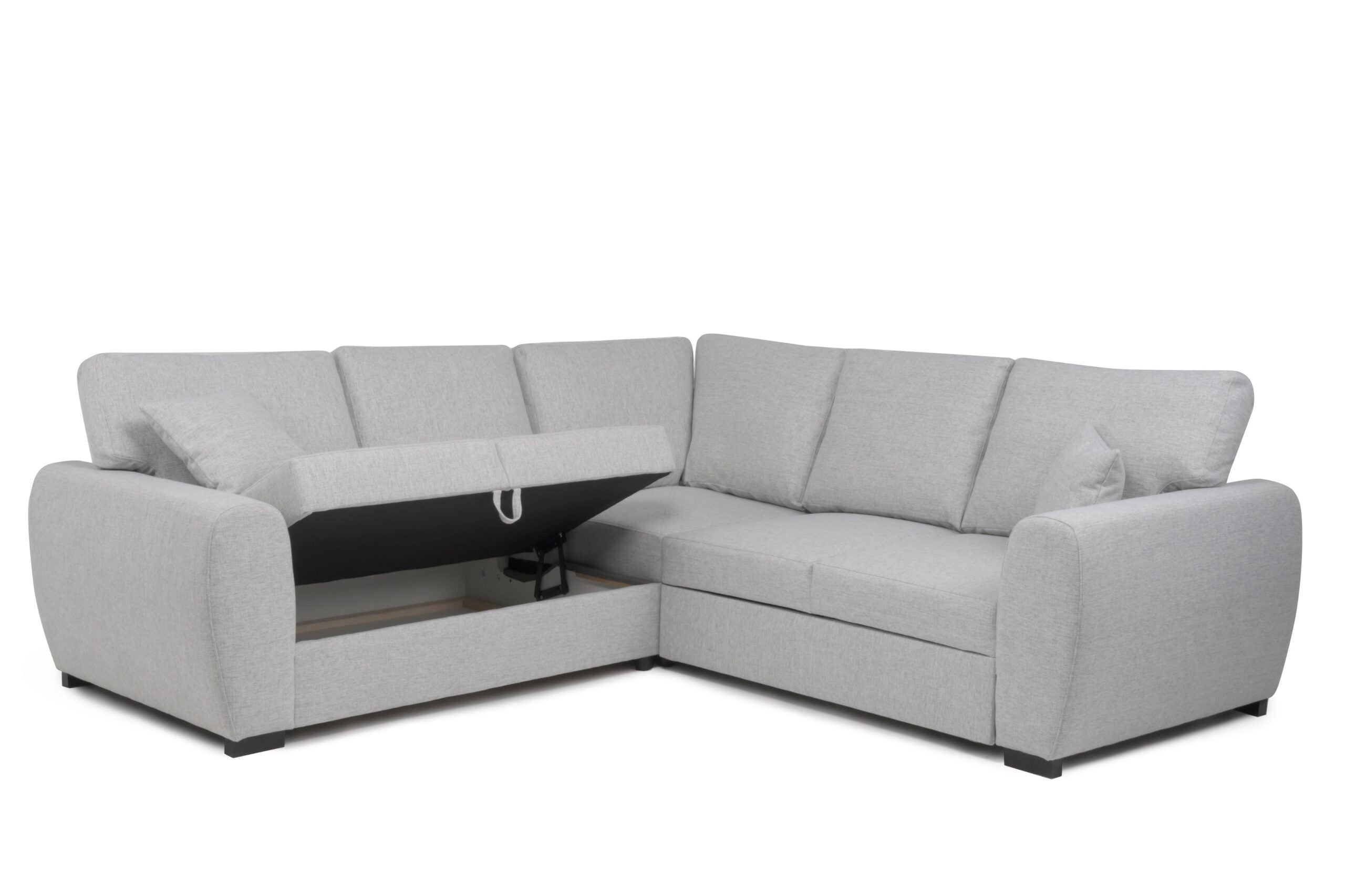 Hugo Corner Sofa - Silver
