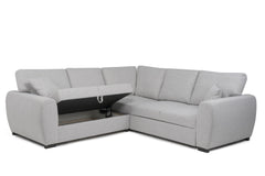 Hugo Corner Sofa - Silver