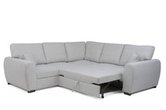 Hugo Corner Sofa - Silver