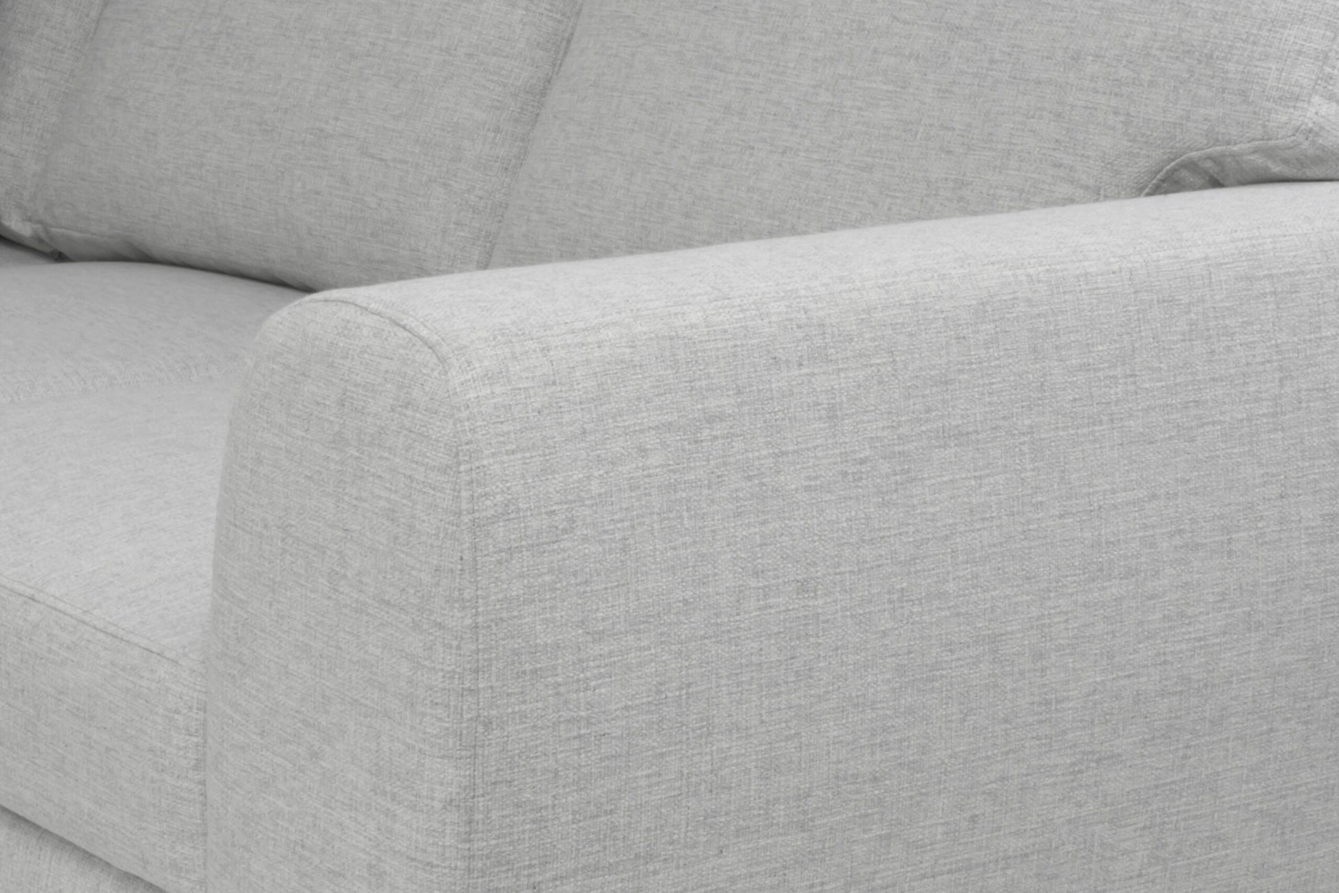 Hugo Corner Sofa - Silver