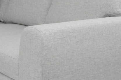Hugo Corner Sofa - Silver