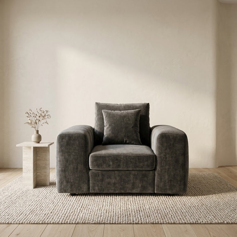Laguna Sofa Grey Armchair