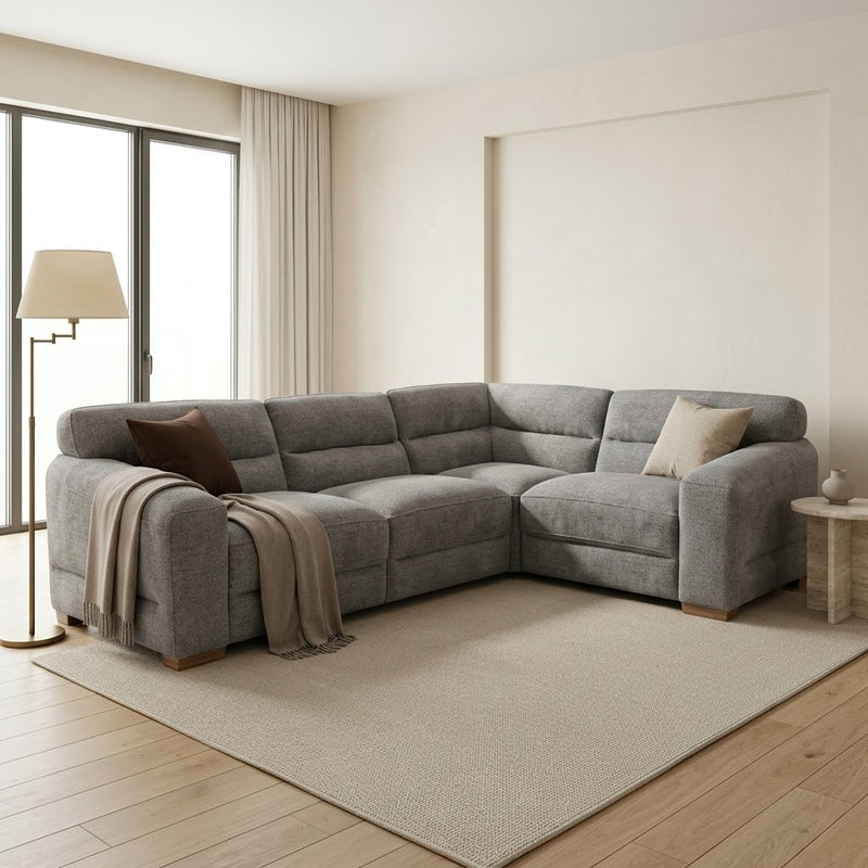 Chicago Sofa Grey Modular Corner Sofa