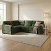 Chicago Sofa Green Modular Corner Sofa