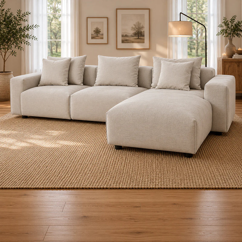Malibu Sofa Beige Universal Corner