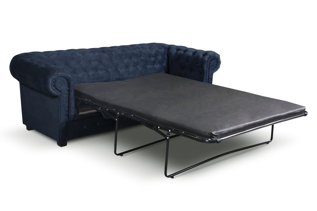 Imperial 3 Seater Sofa Bed - Navy