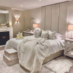Sydney 4 Panel Wall Headboard Bespoke Bed Frame