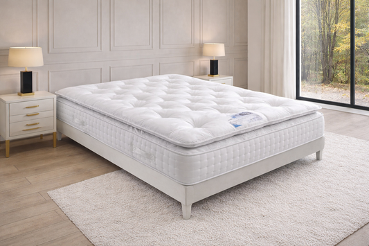 Cloud 2000 Pillowtop Pocket Memory Sprung Mattress - Firm