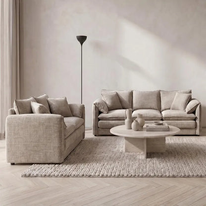 Solaya 3+2 Seater Sofa - Beige