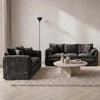 Solaya 3+2 Seater Sofa - Black