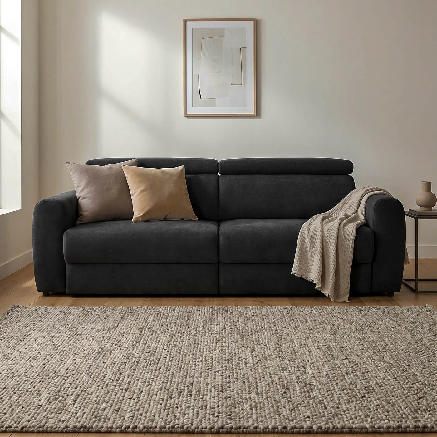 Dakota Electric Sofa Bed - Black