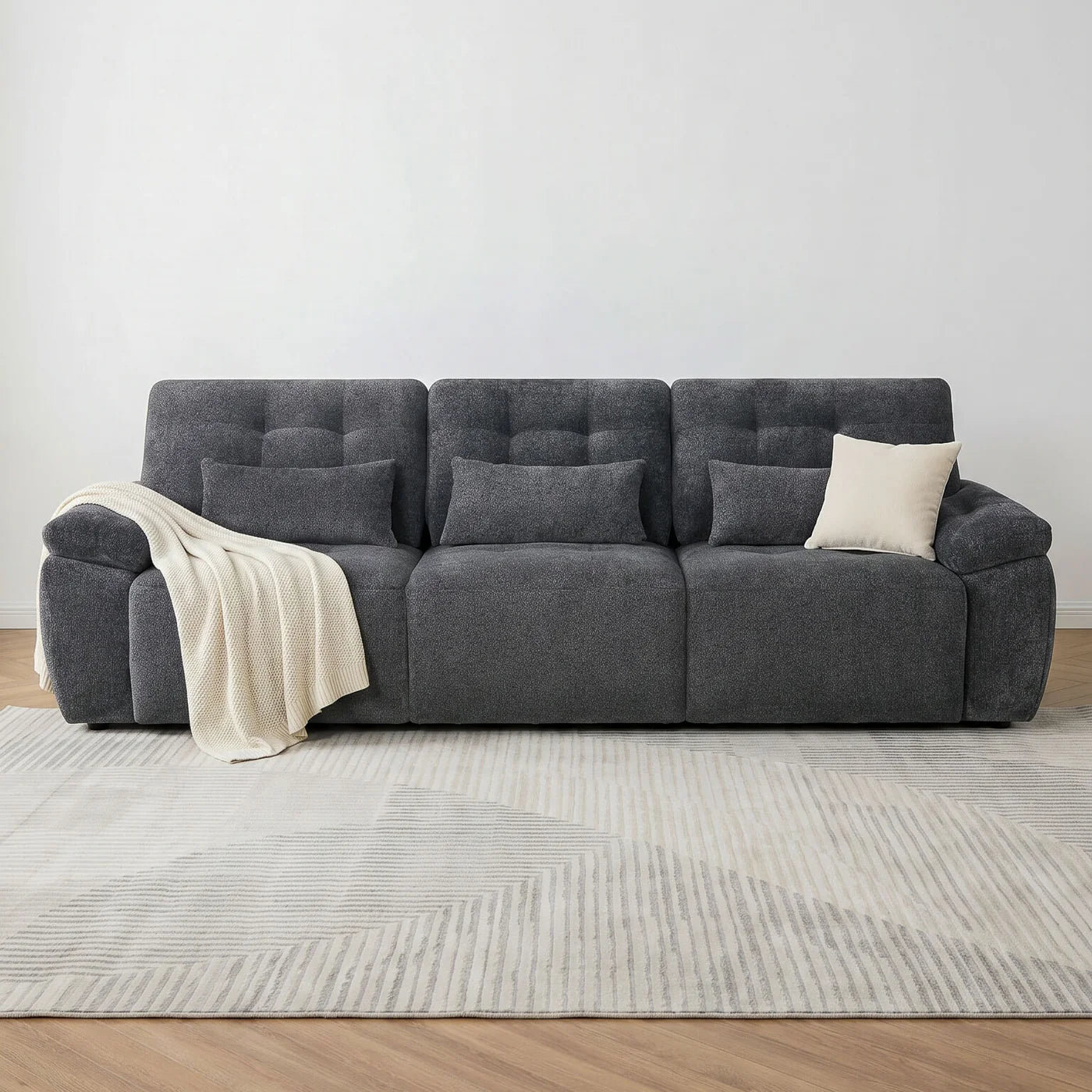 Dallas Electric Sofabed - Grey