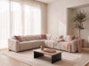 Oscar Power Modular Corner Sofa - Beige